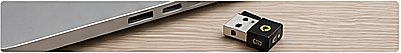 Compact wireless USB receiver